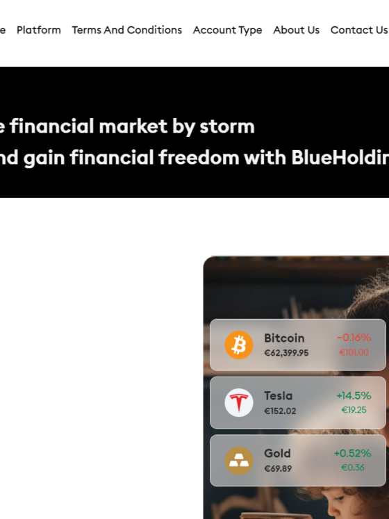 All Reasons to avoid BlueHoldings (blueholdings.io reviews)